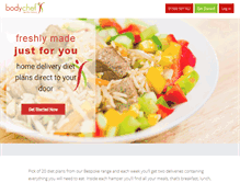 Tablet Screenshot of bodychef.com